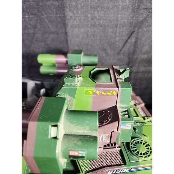 Vintage 1989 GIJoe ARAH Slaughters marauders Equalizer Tank With Missiles NICE - Picture 5 of 10